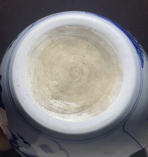 古玩陶瓷青花缸真品鑒賞圖