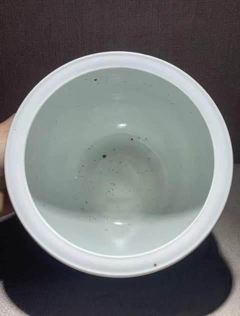 古玩陶瓷青花缸真品鑒賞圖