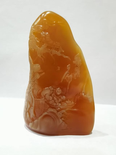 古玩玉器山子真品鑒賞圖