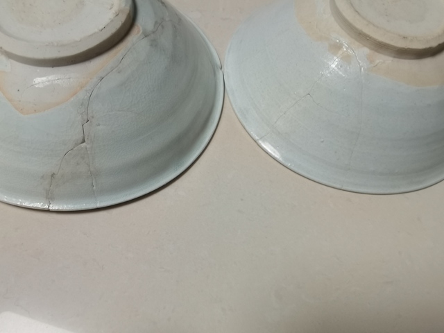 古玩陶瓷青白釉碗真品鑒賞圖