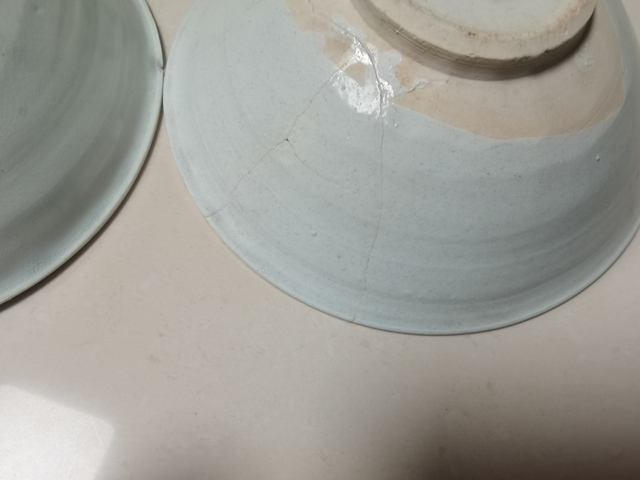 古玩陶瓷青白釉碗真品鑒賞圖