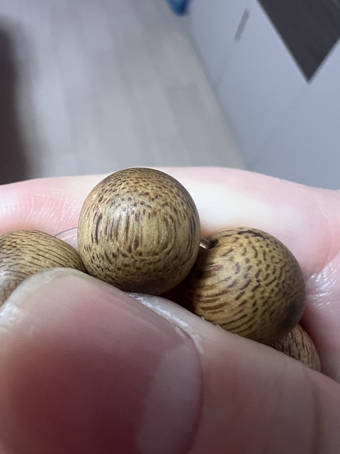 古玩雜項沉香手串真品鑒賞圖