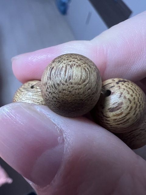 古玩雜項沉香手串真品鑒賞圖