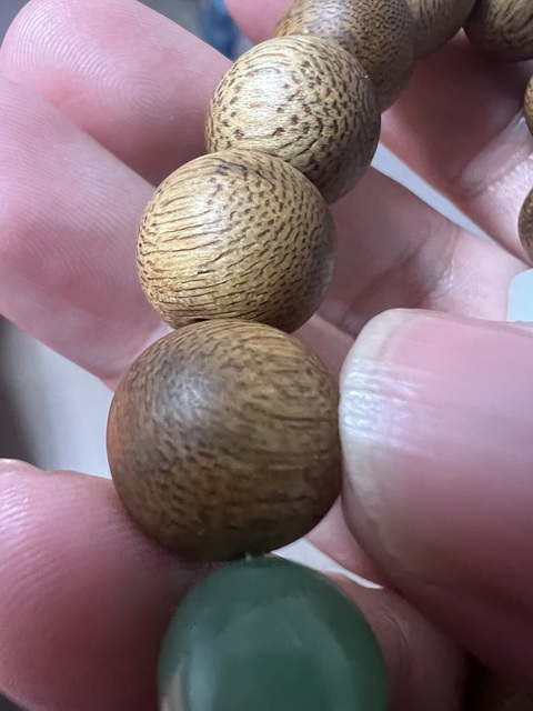 古玩雜項沉香手串真品鑒賞圖