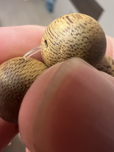 古玩雜項沉香手串真品鑒賞圖