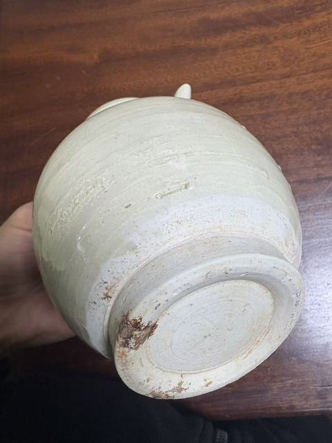 古玩陶瓷宋代影青雙系執(zhí)壺真品鑒賞圖