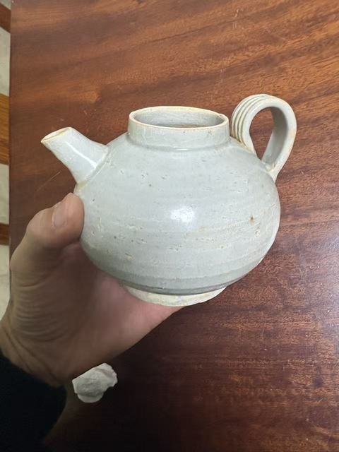 古玩陶瓷宋代影青執壺真品鑒賞圖