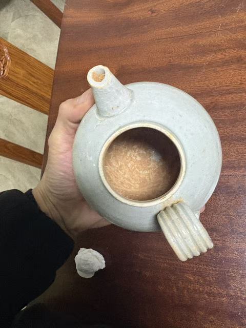 古玩陶瓷宋代影青執壺真品鑒賞圖