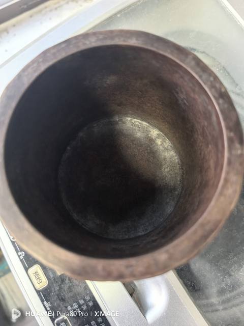 古玩雜項(xiàng)紫砂筆筒真品鑒賞圖