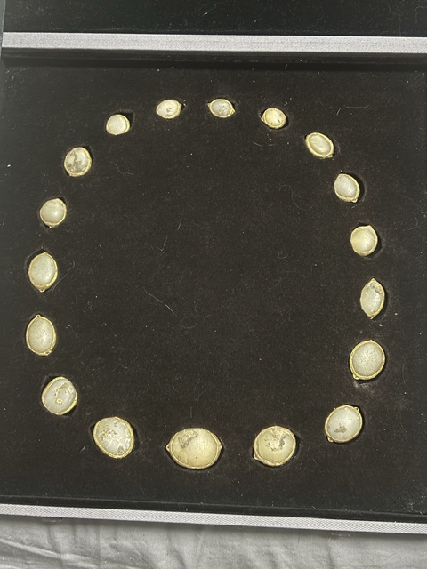 古玩玉器金鑲玉串飾真品鑒賞圖