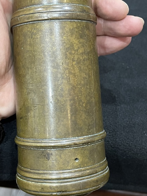 古玩銅器火銃真品鑒賞圖