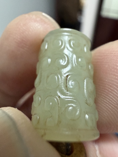 古玩玉器提油仿古“玉勒”真品鑒賞圖