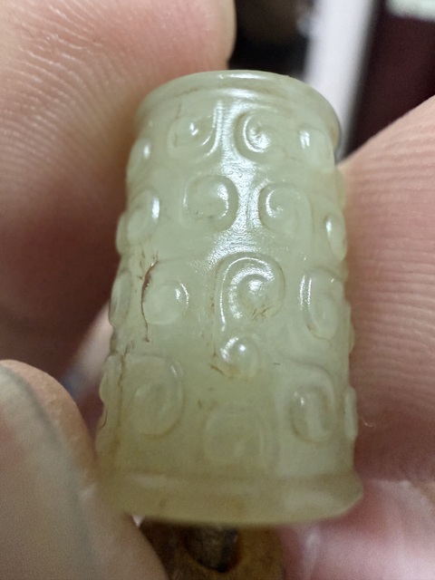 古玩玉器提油仿古“玉勒”真品鑒賞圖