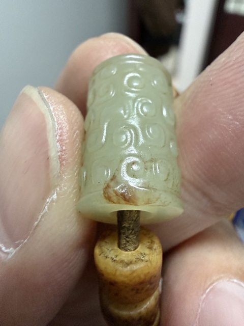 古玩玉器提油仿古“玉勒”真品鑒賞圖