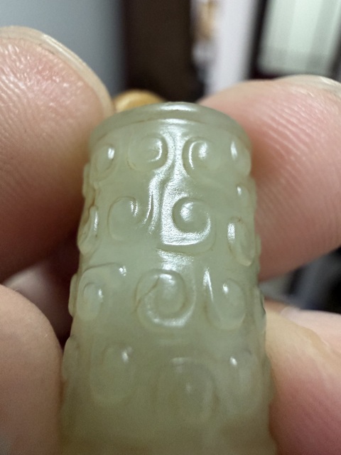 古玩玉器提油仿古“玉勒”真品鑒賞圖