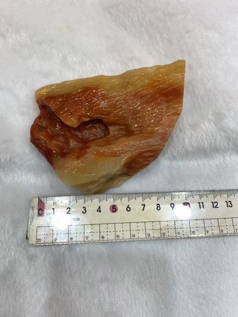 古玩雜項壽山芙蓉石原石真品鑒賞圖