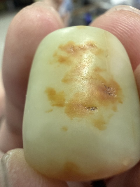 古玩玉器和田玉勒子真品鑒賞圖