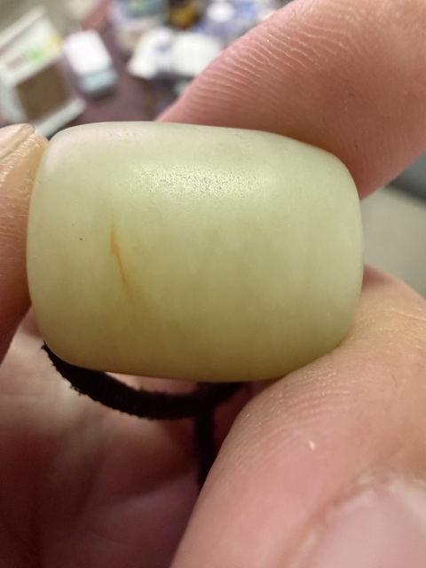 古玩玉器和田玉勒子真品鑒賞圖