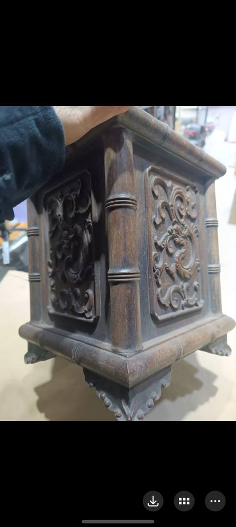 古玩雜項(xiàng)筆筒真品鑒賞圖