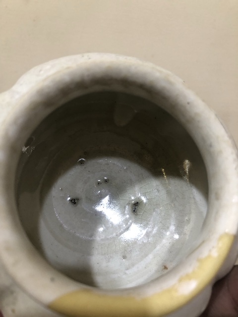 古玩陶瓷邢窯白瓷三足爐真品鑒賞圖