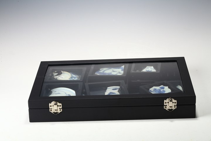 古玩陶瓷明·瓷片一組真品鑒賞圖