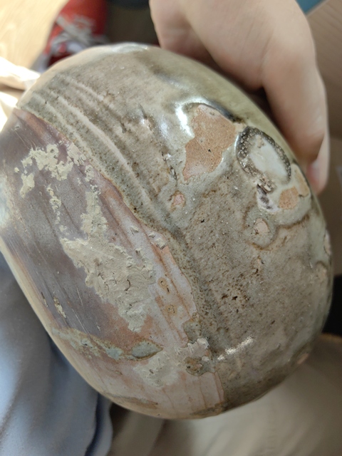 古玩陶瓷青釉缽真品鑒賞圖