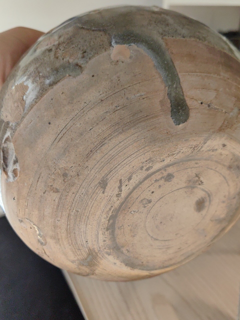 古玩陶瓷青釉缽真品鑒賞圖