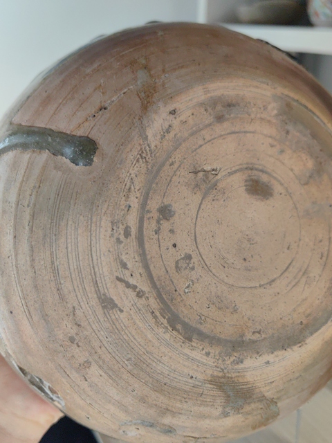 古玩陶瓷青釉缽真品鑒賞圖