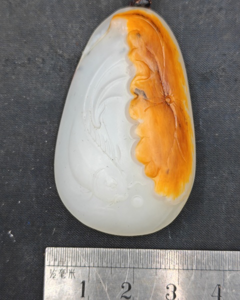 古玩玉器和田玉墜飾真品鑒賞圖