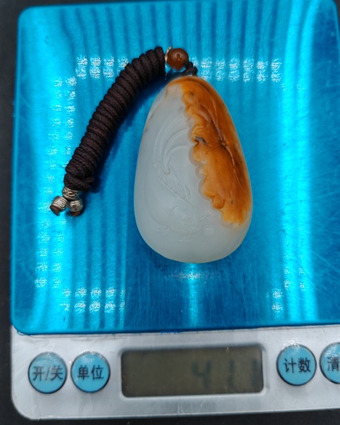 古玩玉器和田玉墜飾真品鑒賞圖