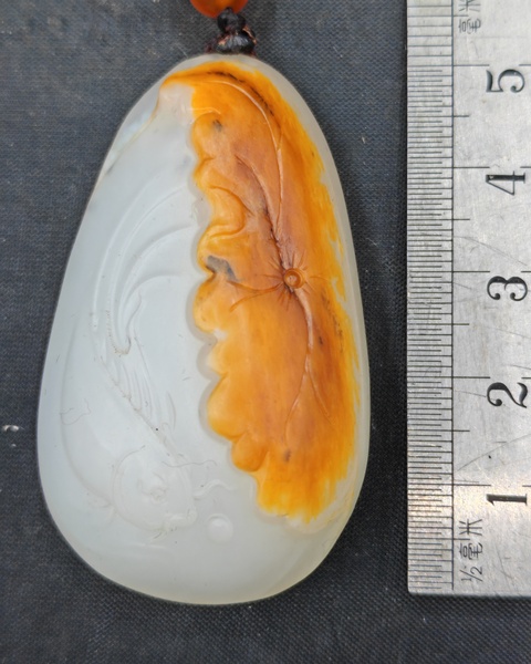 古玩玉器和田玉墜飾真品鑒賞圖