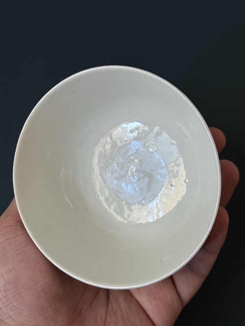 古玩陶瓷民國·百花不落地粉彩小碗全品拍賣，當前價格1200元