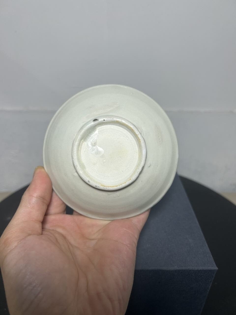 古玩陶瓷館藏級精品定窯白瓷唇口盞【五代十國】拍賣，當前價格5980元