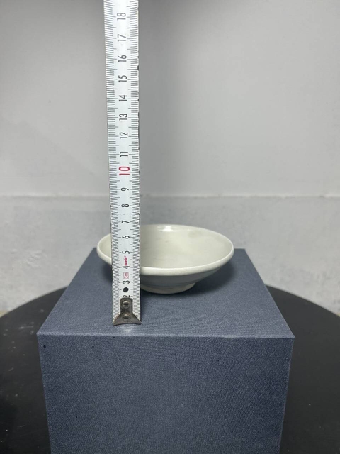 古玩陶瓷館藏級精品定窯白瓷唇口盞【五代十國】拍賣，當前價格5980元