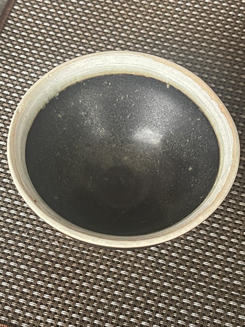 古玩陶瓷贛州窯白覆輪茶盞真品鑒賞圖