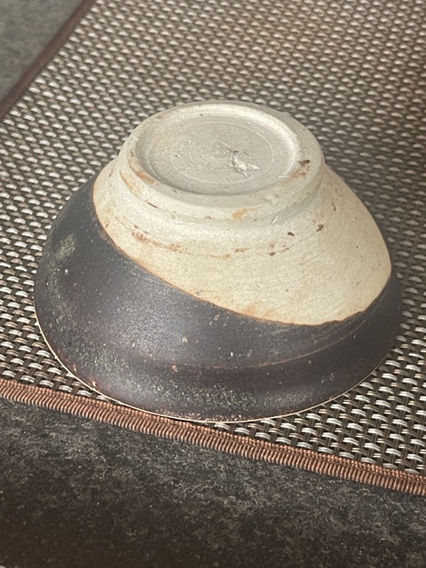 古玩陶瓷贛州窯白覆輪茶盞真品鑒賞圖