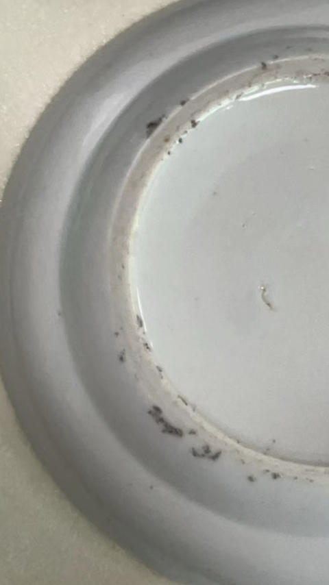 古玩陶瓷廣彩人物故事紋盤真品鑒賞圖