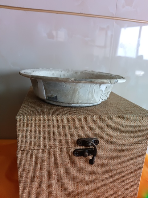 古玩陶瓷南宋“官窯”板沿洗拍賣，當(dāng)前價(jià)格29800元