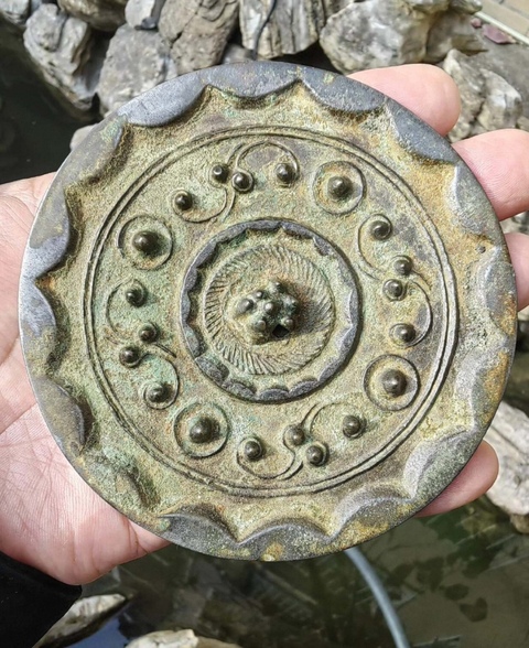 古玩銅器宋金～星云鏡拍賣，當(dāng)前價(jià)格888元