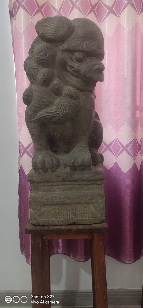 古玩雜項石獅真品鑒賞圖