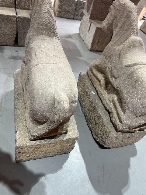 古玩雜項石馬真品鑒賞圖