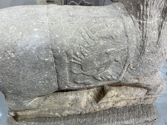 古玩雜項石馬真品鑒賞圖