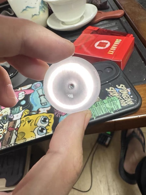 古玩玉器水沫玉“平安扣”真品鑒賞圖