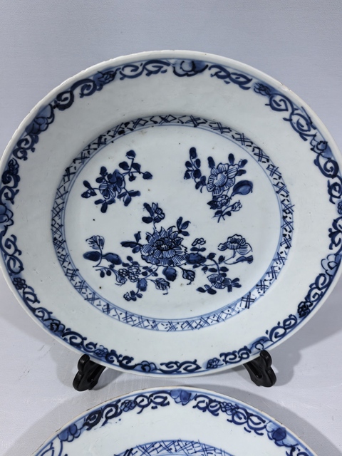 古玩陶瓷盤一對真品鑒賞圖