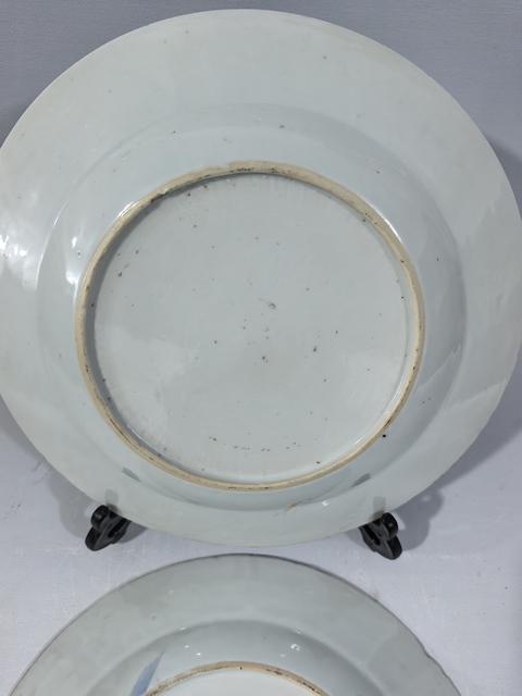 古玩陶瓷盤一對真品鑒賞圖