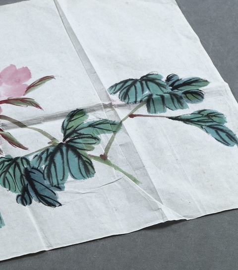 古玩字畫迎春圖真品鑒賞圖