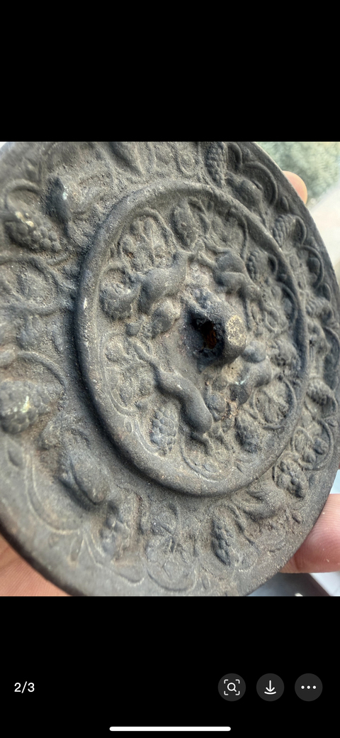 古玩銅器銅鏡真品鑒賞圖