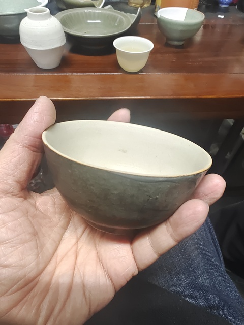 古玩陶瓷磁州窯系直口缽拍賣，當(dāng)前價(jià)格1300元