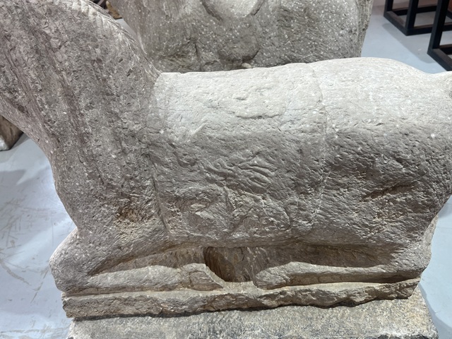 古玩雜項石馬真品鑒賞圖