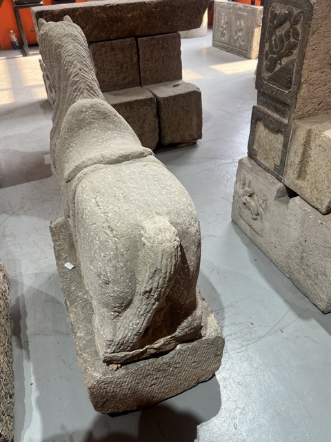 古玩雜項石馬真品鑒賞圖